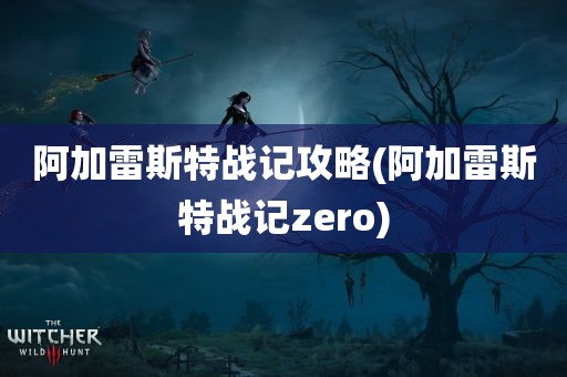 阿加雷斯特战记攻略(阿加雷斯特战记zero)