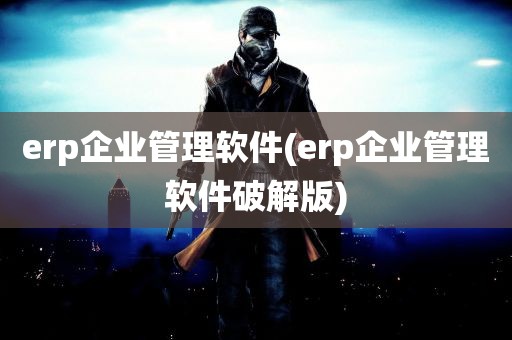 erp企业管理软件(erp企业管理软件破解版)