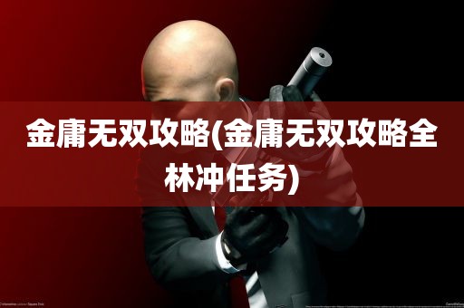 金庸无双攻略(金庸无双攻略全林冲任务)