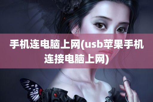 手机连电脑上网(usb苹果手机连接电脑上网)