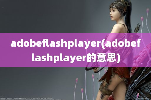 adobeflashplayer(adobeflashplayer的意思)