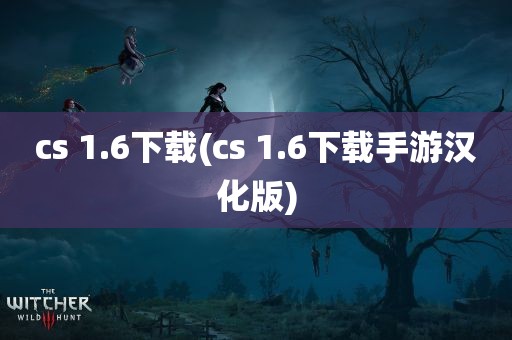 cs 1.6下载(cs 1.6下载手游汉化版)