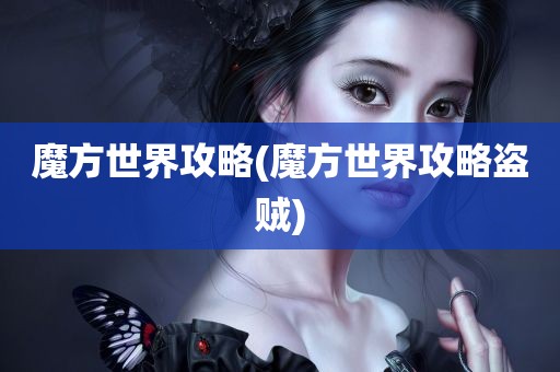 魔方世界攻略(魔方世界攻略盗贼)