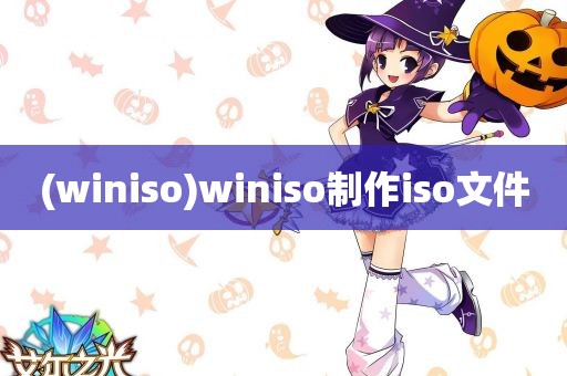 (winiso)winiso制作iso文件