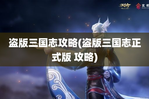 盗版三国志攻略(盗版三国志正式版 攻略)