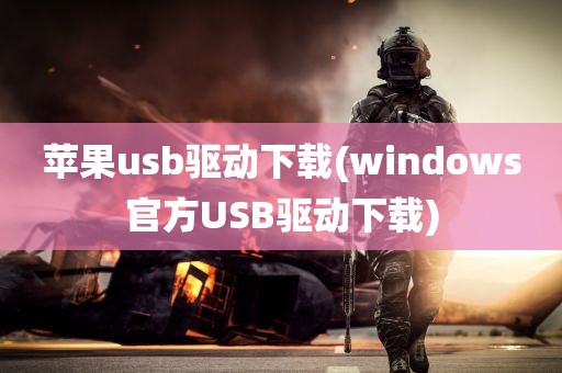 苹果usb驱动下载(windows官方USB驱动下载)