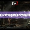 黑白2攻略(黑白2攻略详细)