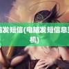 电脑发短信(电脑发短信息到手机)