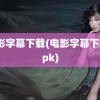 电影字幕下载(电影字幕下载qpk)