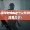 什么是平板电脑(什么是平板电脑的周长)