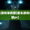 赛车游戏单机版(赛车游戏单机版pc)