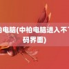 中柏电脑(中柏电脑进入不了密码界面)