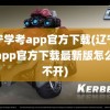 辽宁学考app官方下载(辽宁学考app官方下载最新版怎么打不开)