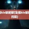 金蝶kis破解版(金蝶kis破解版问题)