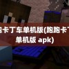 跑跑卡丁车单机版(跑跑卡丁车单机版 apk)