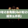 dell笔记本电脑(dell笔记本电脑怎么开机)