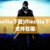 (filezilla下载)filezilla下载的文件在哪